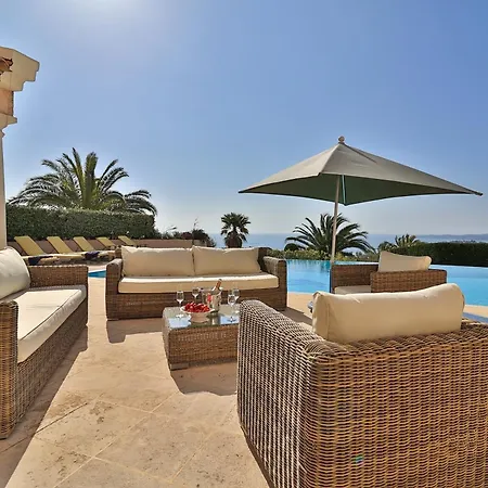 Vakantiehuis Luxus Horizon Bleu - Mit Meerblick Und Infinity Pool By Riviera Homelife *